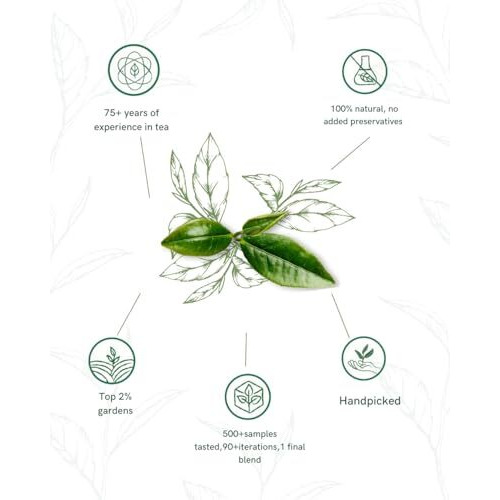 1950 Origins Royal Assam | Premium Black Tea | Kadak Chai | 100% Natural Loose Leaf Tea | Pure Assam Ctc Tea Leaves | Rich, Strong & Fresh | Tin Caddy,150G
