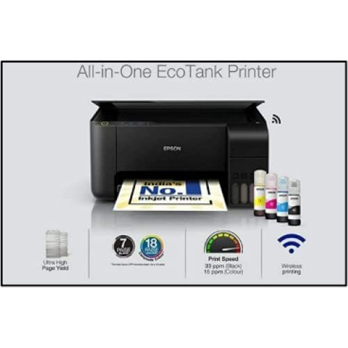 Epson Ecotank L3250 A4 Wi-Fi All-In-One Ink Tank Printer Ink