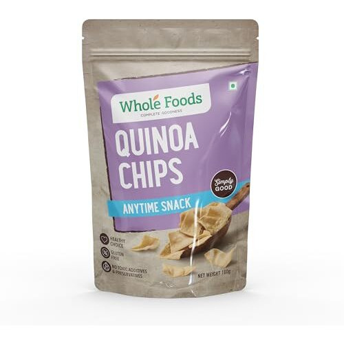Whole Foods Gluten Free Quinoa Chips | 100G
