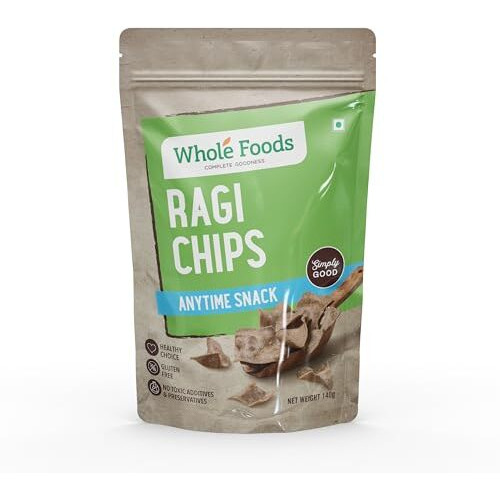 Whole Foods Gluten Free Ragi Chips | 100G