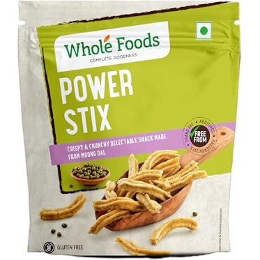Whole Foods Crispy & Crunchy Snacks (80 Gram, Power Stix)