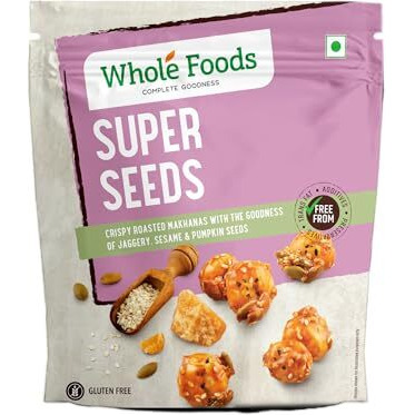 Whole Foods Crispy Roasted Makhanas | Super Seeds - 70G