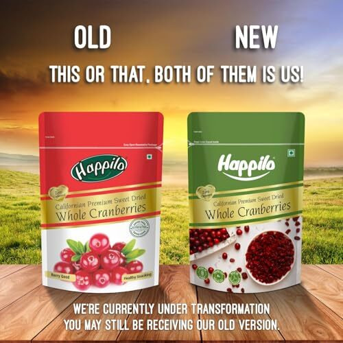 Happilo Premium Californian Dried And Sweet Whole Cranberries, 200G | Real Dried Fruit | No Fat And Low Calories | High Antioxidants, Dietary Fiber & No Gluten