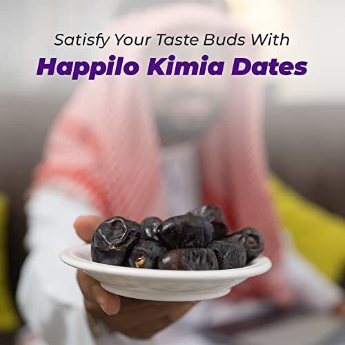 Happilo Premium Super Soft Kimia Dates, 500G