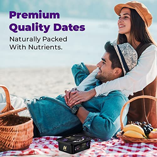 Happilo Premium Super Soft Kimia Dates, 500G