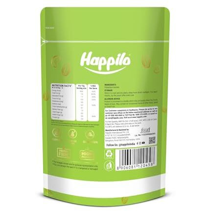Happilo Premium Unsalted Pistachio Kernels 150G (Pack Of 2) | Pista Dry Fruit | Tasty & Healthy | High In Protein & Dietary Fiber | Gluten Free & Low Calorie Nuts
