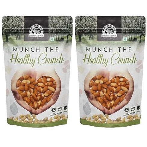 Wonderland Foods 1Kg California Value Pack Chipped Almond (Badam) Pouch
