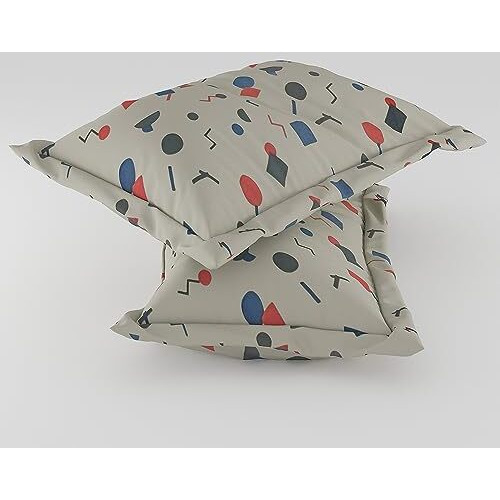 Sleepyhead Confetti - 144Tc Double Size Cotton Bedsheet With 2 Pillow Covers (90&quotX100&quot, Grey),144 Tc