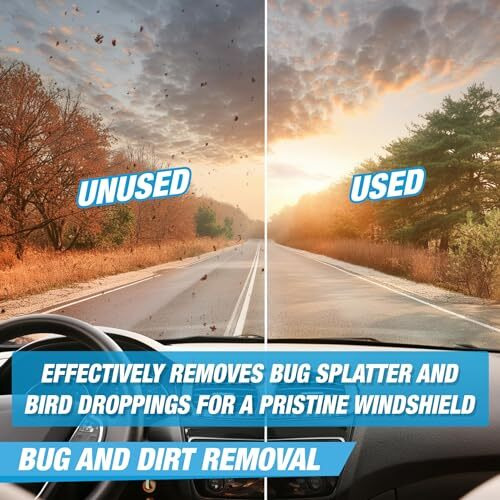 Wavex Windshield Washer Fluid For Car (1L) | Car Windshield Cleaner Concentrate | Lubricates Glass Cleaner Wiper, Prevents Scratches, De-Icer Formulation
