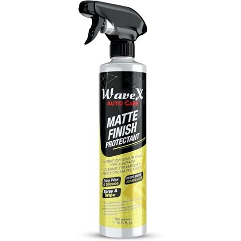 Wavex Matte Finish Protectant Bike Polish 300Ml | Matte Polish For Bike | Bike Polish Clean, Protect & Maintain Showroom Finish Of Matte Bikes & Cars