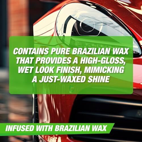 Wavex Wash And Wax Car Shampoo 500Ml Gives Wet Look Shine,Buttery Smooth Feel, Ph Neutral - Leaves No Water Spots