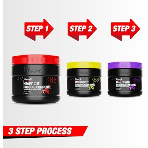 Wavex Rubbing Compound Heavy Cut 500G Super Heavy Hard Cut
