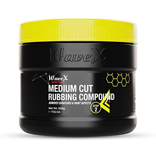 Wavex Rubbing Compound Medium Cut (500Gm) Medium Cutting + Polish