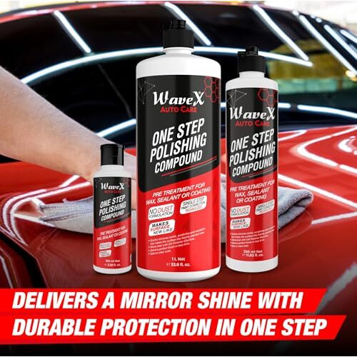 Wavex Car Polish One Step Polishing Compound 1L | Paint Correction Compound