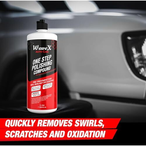 Wavex Car Polish One Step Polishing Compound 1L | Paint Correction Compound