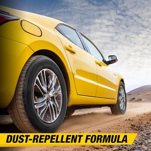 Wavex Matte Black Tyre Dressing 350Ml Tyre Polish For Car | Liquid Car Tyre Polish For Dry To Touch, Matte Finish | Tyre Polish With Zero Dust Attraction