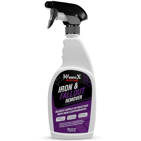 Wavex Iron Remover Spray 650Ml | Iron Remover For Car And Bike | Iron Remover For Car That Removes Rust And Fallout From Exterior Car And Bike Surfaces
