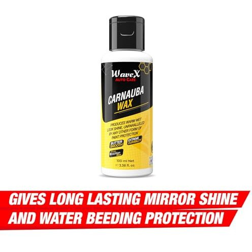 Wavex Car Cleaning Kit  Contains Car Polish, Dashboard Polish, Shampoo, Perfume, 2 Microfiber Towel And 2 Applicators