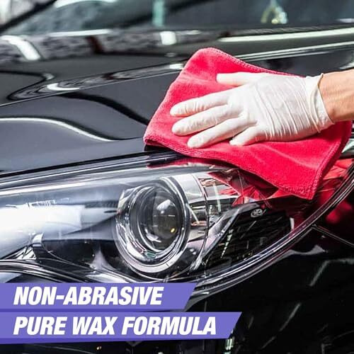 Wavex Car Liquid Wax Spray 650Ml, Car Polish Spray And Wipe Formula For Long Lasting Miraculous Shine, Infused With Rich Blueberry Fragrance