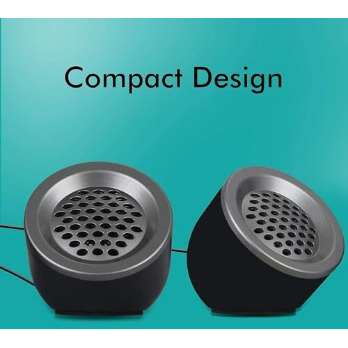 Zebronics Zeb-Pluto 2.0 Multimedia Speaker With Aux Connectivity,Usb Powered And Volume Control