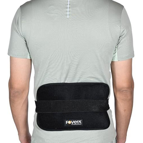 Fovera Reusable Hot & Cold Pack For Muscle Pain Relief & Injury | Ideal For Back, Shoulder & Hip | Long-Lasting Hot & Cold Therapy (Large - 7 X 13 Inch, With Cover)