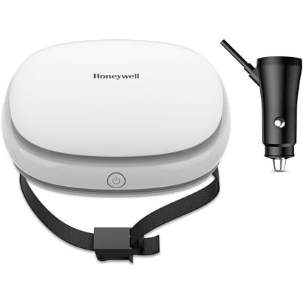 Honeywell Move Pure3 Car Air Purifier, Hepa Filter & Formaldehyde Which Removes 99.9% Dust & Smoke, Cadr Upto24 M/H With 3Xusb Ports, 2 Years Manufacturer Warranty