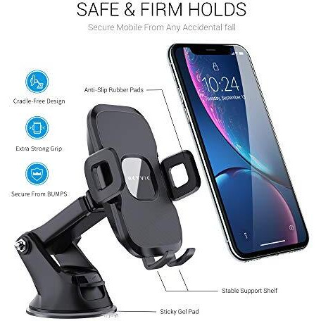 Skyvik Truhold Car Dashboard & Windshield Cradle (Clutch) Phone Stand Holder