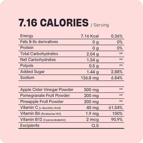 Boldfit Apple Cider Vinegar Tablets Mother, Immunity,Digestion,Acv Effervescent, 1 Count, 15 Capsules