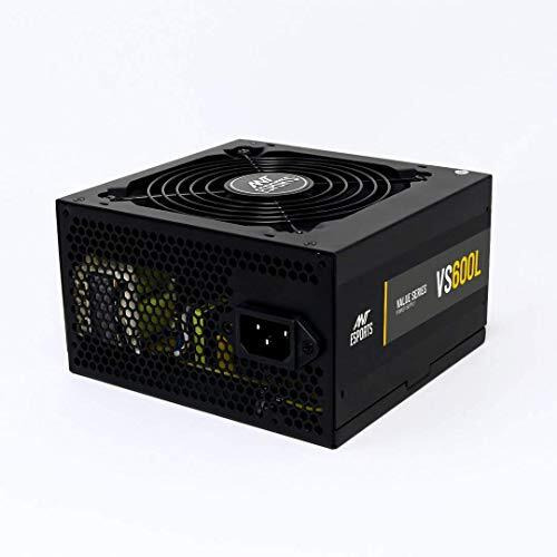Ant Esports Vs600L Non-Modular High Efficiency Gaming Power Supply/Psu With 1 X Pcie And 120Mm Silent Fan