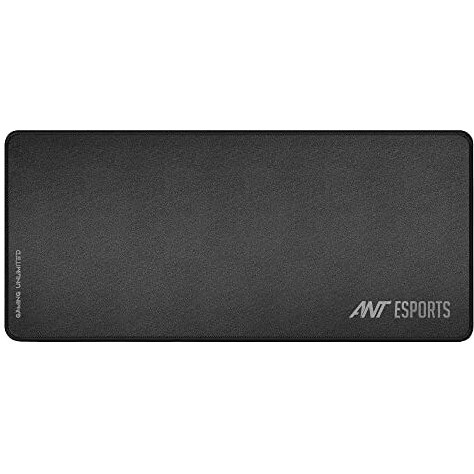 Ant Esports Mp290 Gaming Mouse Pad-L- Large With Stitched Edges, Waterproof Non-Slip Base For Gaming & Office  Black