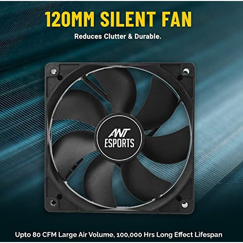 Ant Esports Vs700L Non Modular High Efficiency Gaming Power Supply/Psu With 1 X Pcie And 120Mm Silent Fan