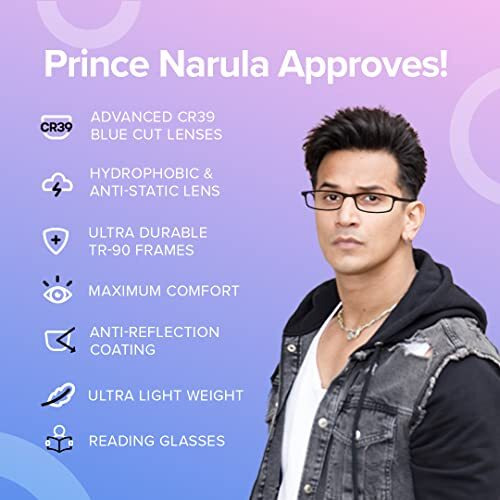 Intellilens Magnetic Reading Glasses For Men & Women For Near Vision | Uv Protected | Foldable | Anti Reflection | Lightweight & Portable | Power (+2.50) | Grey