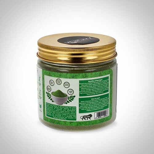 Aayurja Moringa Leaf Powder | Organic Superfood With Natural Vitamins, Minerals & Antioxidants | Energy, Immunity & Detox Support | Vegan, Gluten-Free, Chemical-Free | 100G