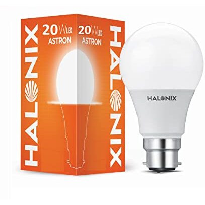 Halonix Astron Plus Base B22 20Watt Led Bulb (White, Cool Day Light)
