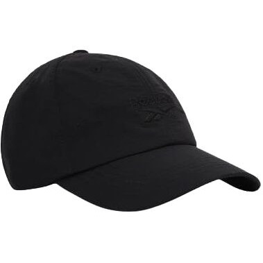 Reebok Men's Cotton Cap (Rucata0063_Black1, Free Size