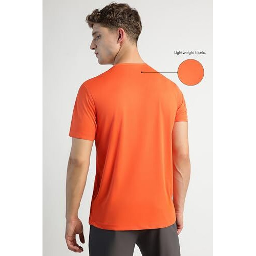 Reebok Men's Regular Fit T-Shirt (Empc 11_Flame