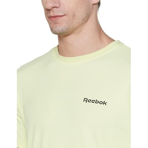Reebok Men's Regular Fit T-Shirt (Empc2_Luminary Green