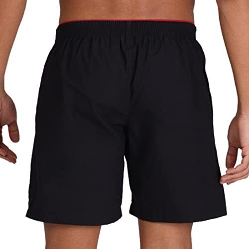 U.S. Polo Assn. Mens Pure Cotton Brushed Elastic I108 Boxers - Pack Of 1 (Black Xl)