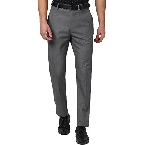 Peter England Grey Trousers
