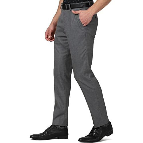 Peter England Grey Trousers