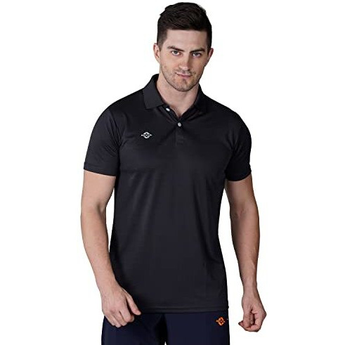 Nivia Solid Men's Dotted Micro Polyester Regular Fit T-Shirt, Xx-Large (Grey)