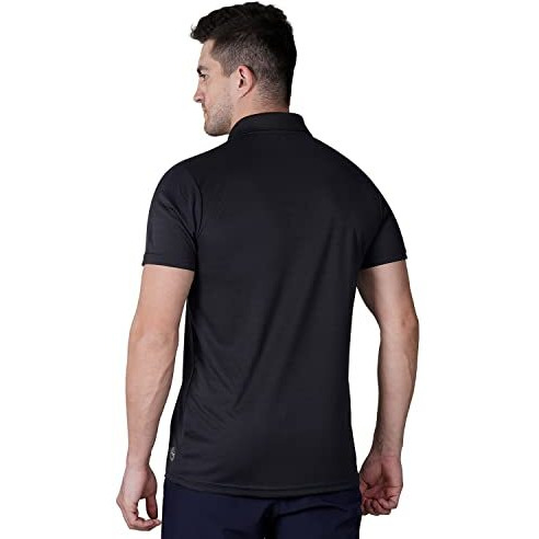 Nivia Solid Men's Dotted Micro Polyester Regular Fit T-Shirt, Xx-Large (Grey)