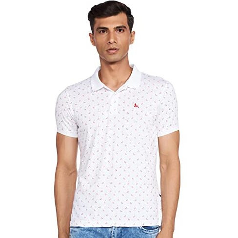 Parx Men's Cotton Regular Fit T Shirt (Xmkb04405-W1-39-White_White_39)