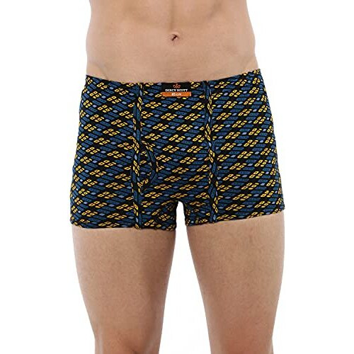 Dixcy Scott Men's Cotton Trunks Assorted(Pack Of 3) (Crazytrunkp3_Multicolor_2Xl)