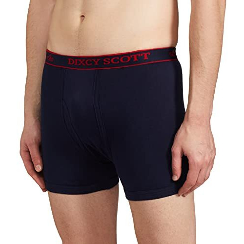 Dixcy Scott Cotton Men's Titan Trunk Asstd-P3 Regulart Fit Solid (8907727231231_Assorted_2Xl)