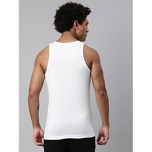 Levi's Men's Solid Regular Fit Vest (Style012_White