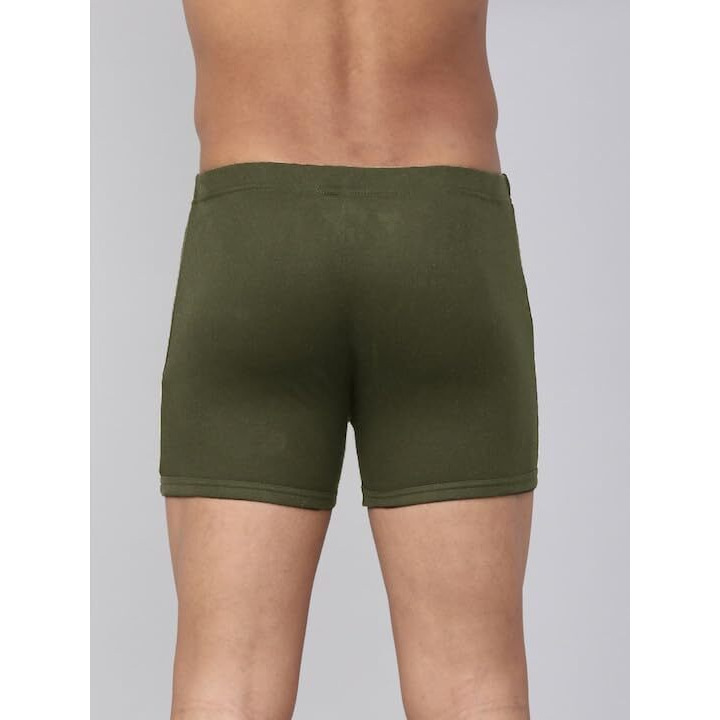 Levi's Men's Pure Cotton Classic Boxer Briefs (Pack Of 2) (Style010_Riffle Green,Black
