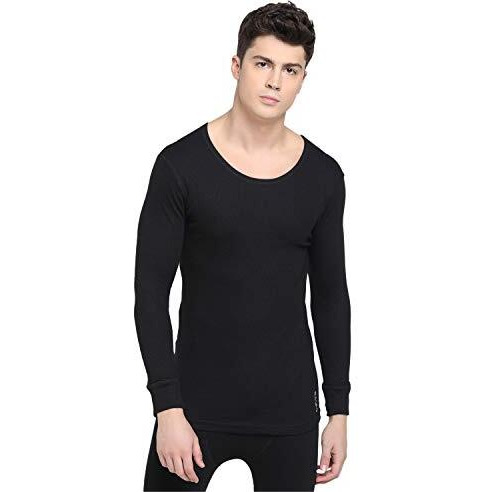 Levi's Men's Regular Fit Thermal Top (037-Thrml Top-Fs-Blk-P1_Black_L_Black_Large)