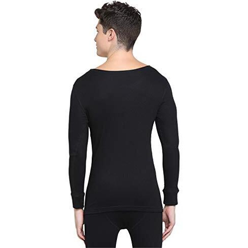Levi's Men's Regular Fit Thermal Top (037-Thrml Top-Fs-Blk-P1_Black_L_Black_Large)