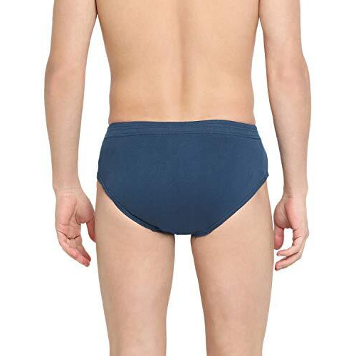 Dixcy Scott-Men-Innerwear-(Category)-Brief-(Style Id)-K1-Pr64266-(Color)-Grey Mel,Black,Denim Blue-Pack Of3-(Size)L
